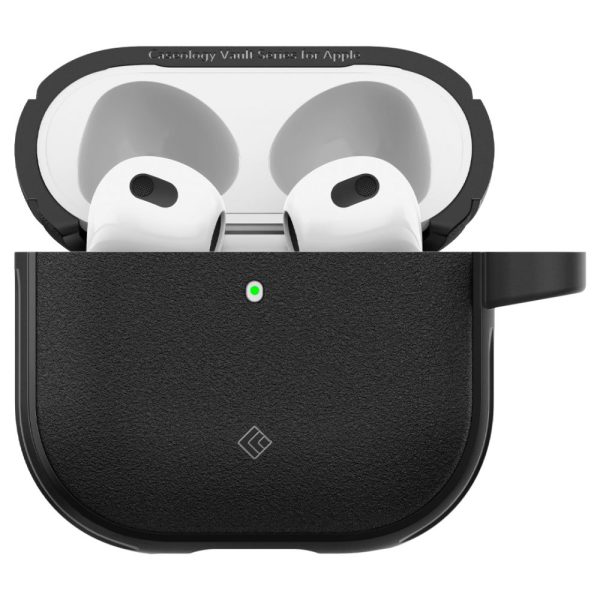 Caseology Vault AirPods 4 aizsargvāciņš - melns