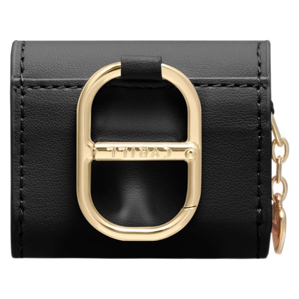 AirPods 4 Cyrill Mini maciņš-vāciņš - melns