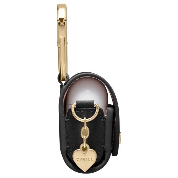 AirPods 4 Cyrill Mini maciņš-vāciņš - melns