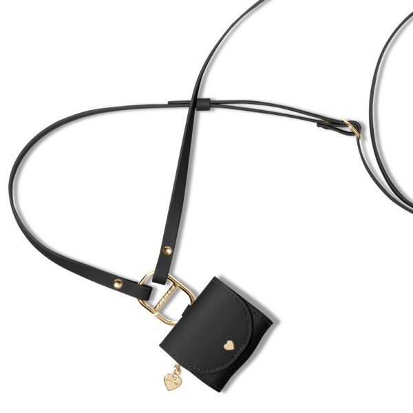 AirPods 4 Cyrill Mini maciņš-vāciņš - melns