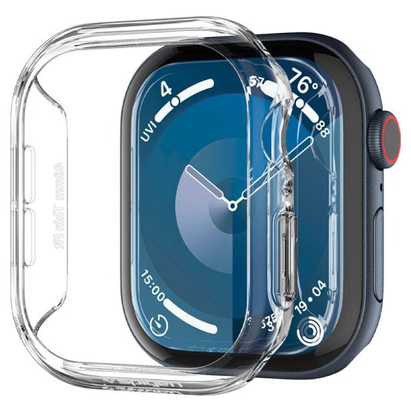 Plāns, piemērots maciņš Apple Watch 10 46 mm - caurspīdīgs