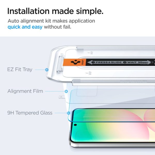 Rūdīts stikls Samsung Galaxy S24 FE ekrānam - 2 gab.