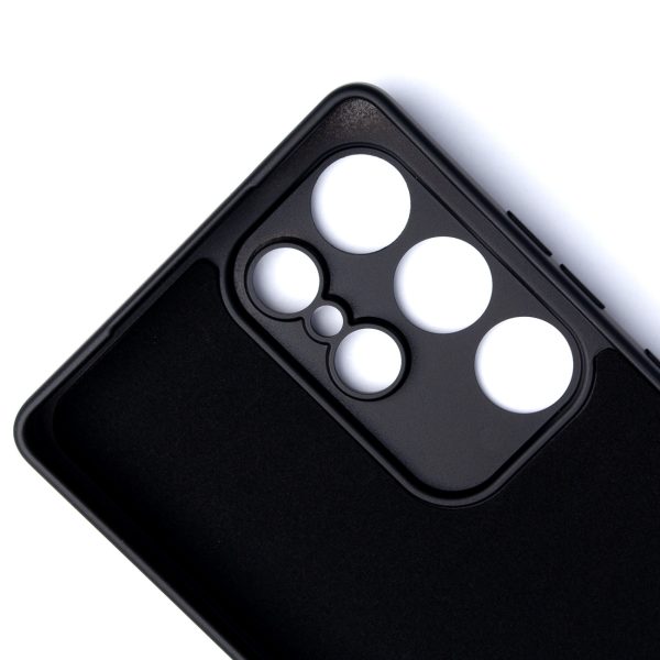 Samsung Galaxy S25 mīkstais maciņš - melns