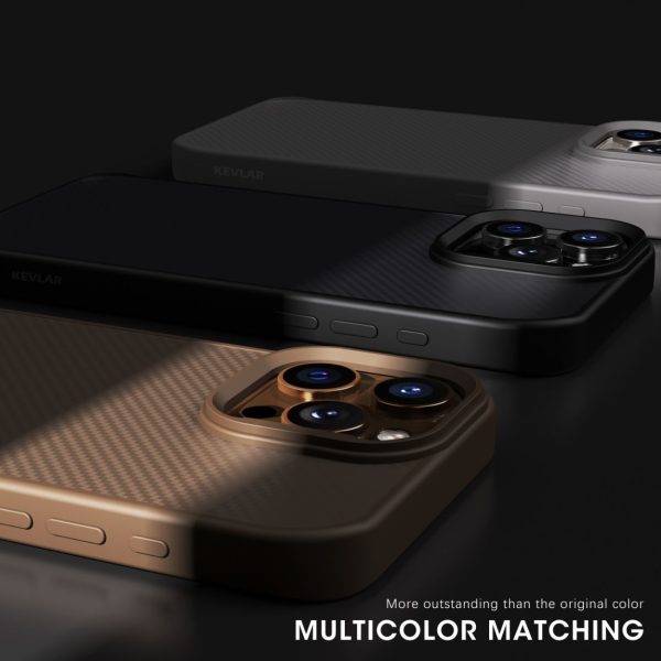 Samsung Galaxy S25 oglekļa šķiedras maciņš ar MagSafe tehnoloģiju - melns