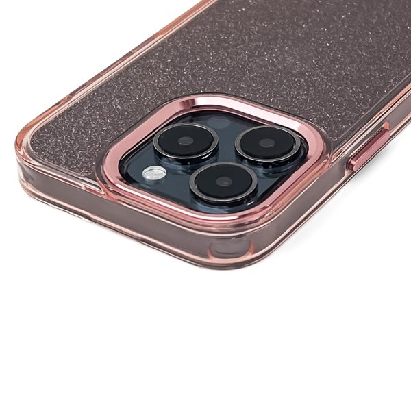 Aizsargvāciņš Samsung Galaxy S24 FE Glitter Case - rozā ar mirdzumiem