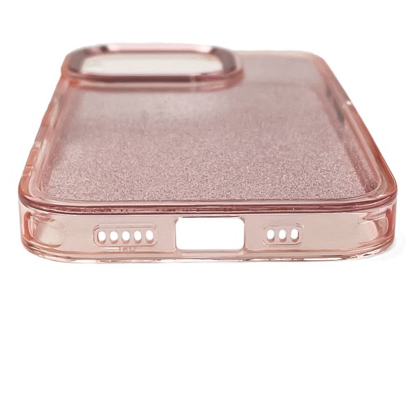 Aizsargvāciņš Samsung Galaxy S24 FE Glitter Case - rozā ar mirdzumiem