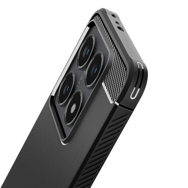 Xiaomi 14T Pro izturīgs bruņu maciņš - matēti melns