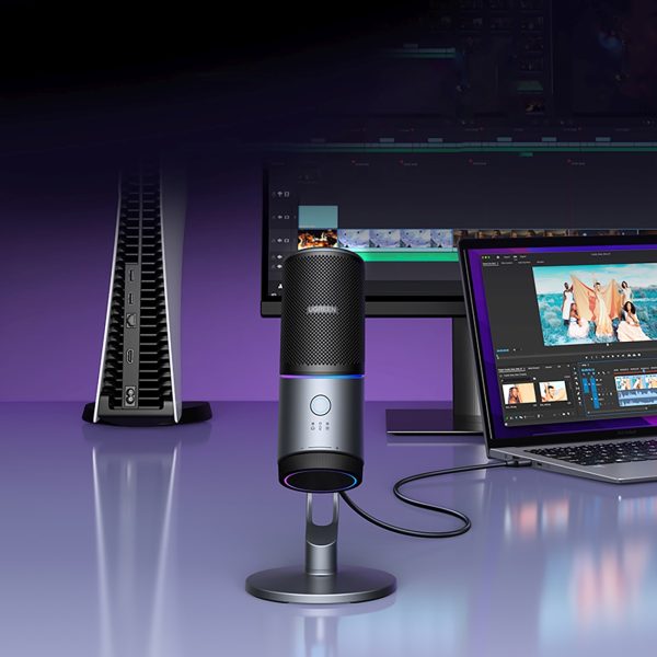 1028470-2-mikrofon-stojacy-na-biurko-usb-a-rgb-led-srebrny-ugreen-hurtownia-dropshipping.jpg USB-A RGB LED galda statīva mikrofons - sudrabs