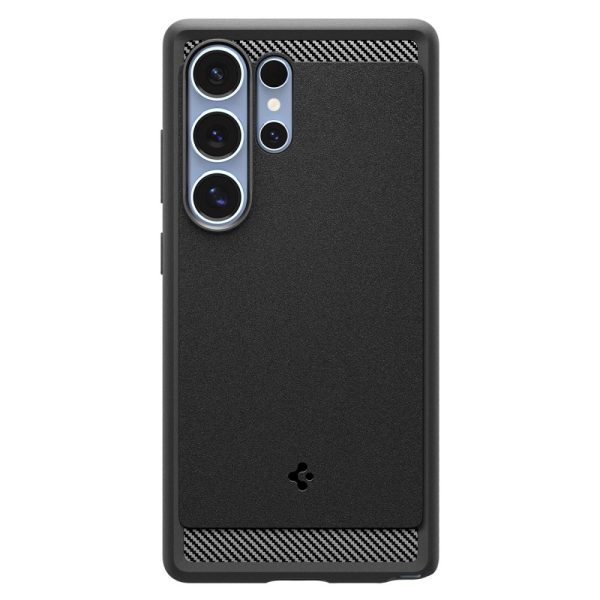 Samsung Galaxy S25 Ultra izturīgs Armor Mag maciņš - melns