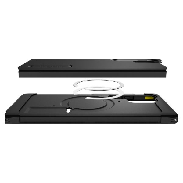 Samsung Galaxy S25 īpaši izturīgs Armor MagSafe vāciņš - melns