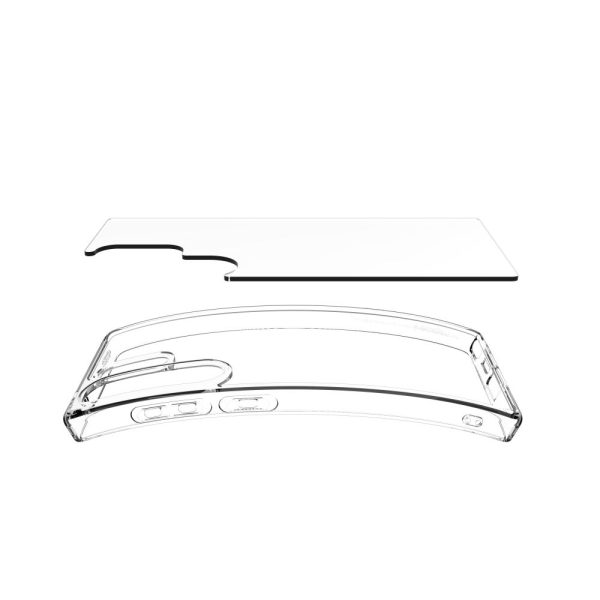 Ultra Hybrid vāciņš Samsung Galaxy S25 Ultra tālrunim - caurspīdīgs