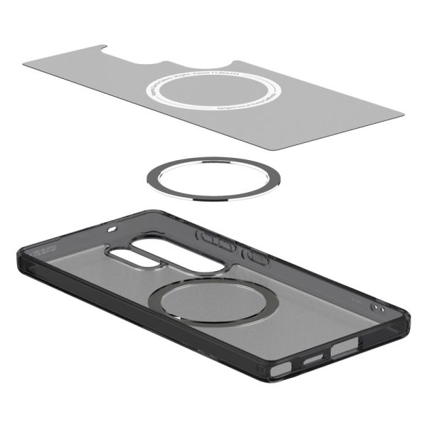 Ultra Hybrid Mag vāciņš priekš Samsung Galaxy S25 Ultra - melns