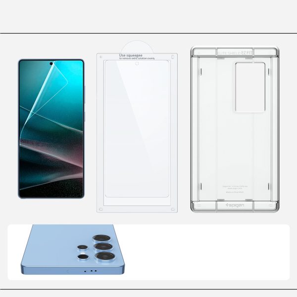 Hibrīda stikls Samsung Galaxy S25 Ultra Elite Shield EZ FIT - caurspīdīgs