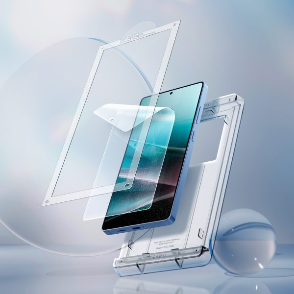 Hibrīda stikls Samsung Galaxy S25 Ultra Elite Shield EZ FIT - caurspīdīgs