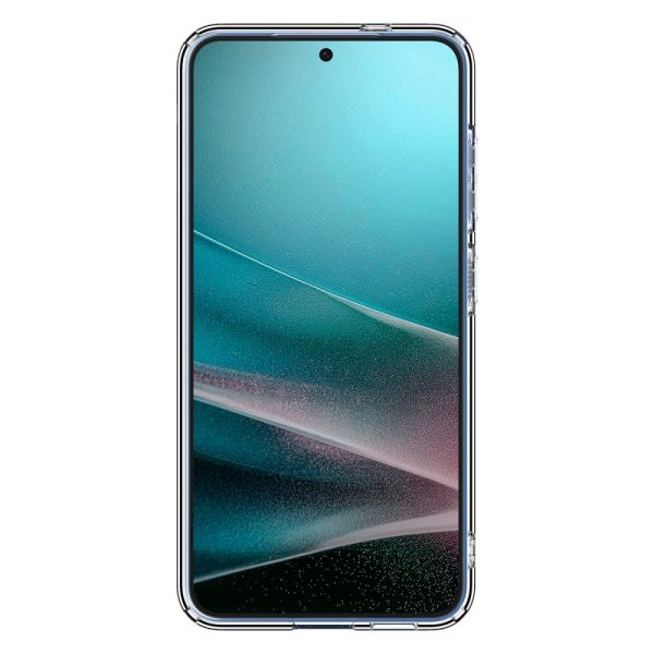 Samsung Galaxy S25+ šķidro kristālu maciņš - caurspīdīgs