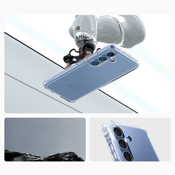 Samsung Galaxy S25+ Ultra Hybrid vāciņš - caurspīdīgs