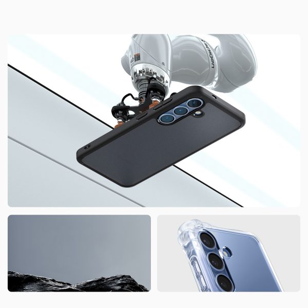 Samsung Galaxy S25+ Ultra Hybrid maciņš - melns