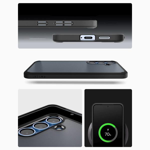 Samsung Galaxy S25+ Ultra Hybrid maciņš - melns