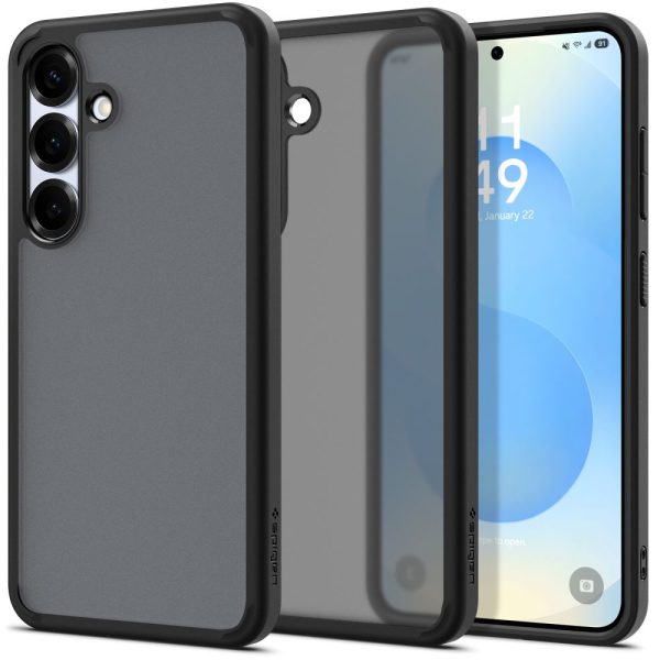 Samsung Galaxy S25+ Ultra Hybrid maciņš - melns