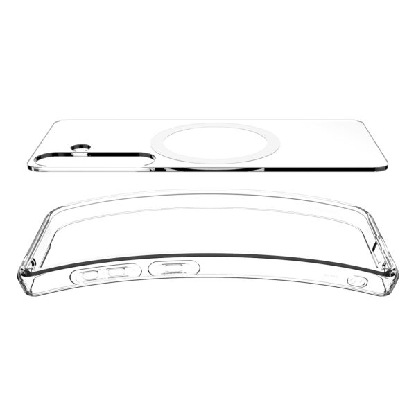 Samsung Galaxy S25+ Ultra Hybrid Mag vāciņš - caurspīdīgs