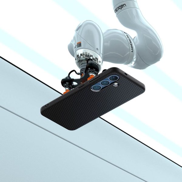 Samsung Galaxy S25 Liquid Air maciņš - matēti melns