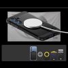 Samsung Galaxy S25 maciņš ar izturīgu Armor MagSafe statīvu - melns