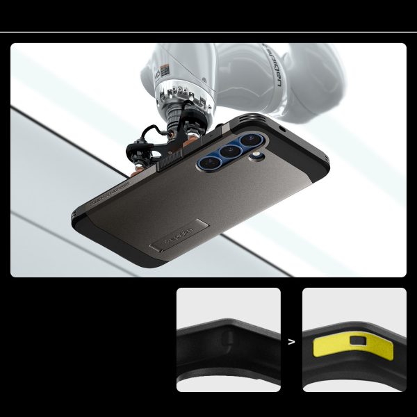 1028517-15-etui-na-samsung-galaxy-s25-z-podstawka-tough-armor-spigen-hurtownia-dropshipping.jpg Samsung Galaxy S25 maciņš ar izturīgu Armor MagSafe statīvu - pelēks