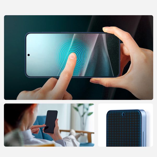 Hibrīda stikls Samsung Galaxy S25 ELITE SHIELD EZ FIT - caurspīdīgs