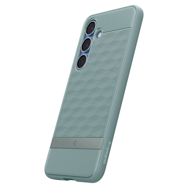Caseology Parallax Mag MagSafe vāciņš Samsung Galaxy S25+ tālrunim - zaļš