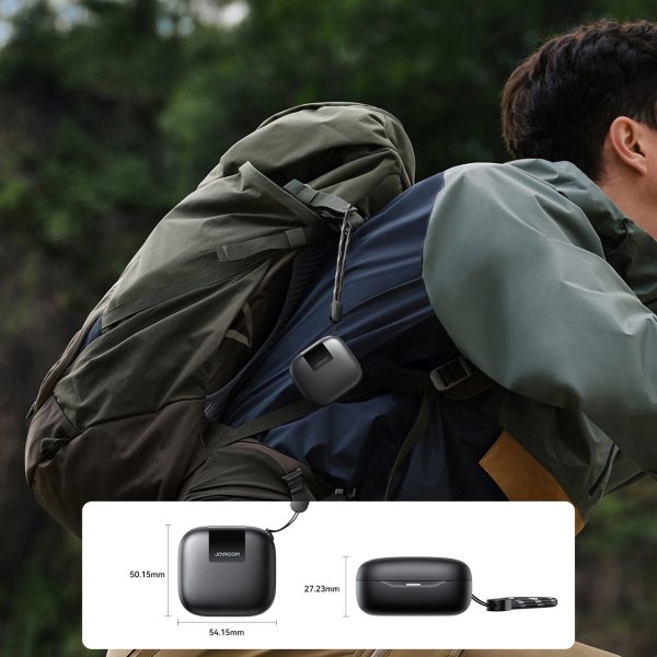 Jdots JR-DB3 TWS bezvadu austiņas - melnas