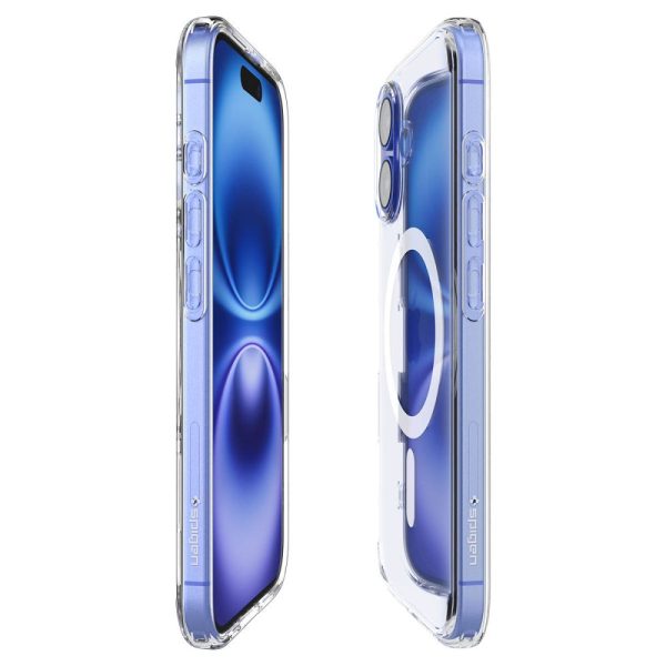 iPhone 16 Ultra Hybrid T MagSafe vāciņš — balts