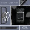 Google Pixel 9A Zero One Ultra Hybrid MagSafe vāciņš — melns