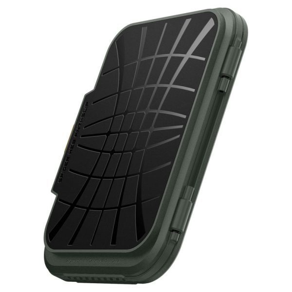 Lock Fit MagSafe viedtālruņa karšu maciņš — zaļš