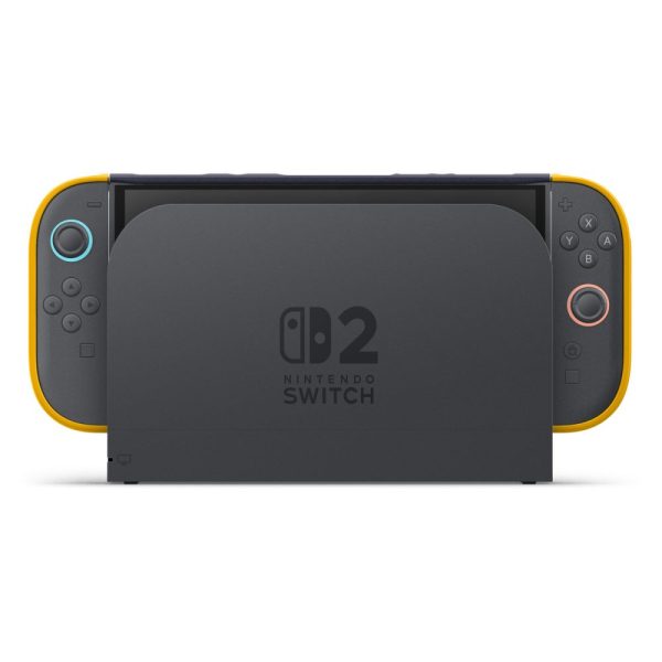 Nintendo Switch 2 maciņš ar Nano Pop statīvu - tumši zils un dzeltens