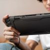 Nintendo Switch 2 izturīgais bruņu maciņš - matēti melns