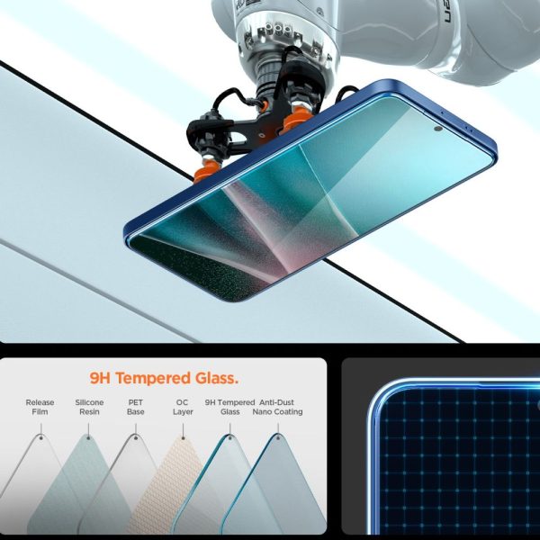 Rūdīts stikls Samsung Galaxy S25 Edge Ez Fit Pro ekrānam