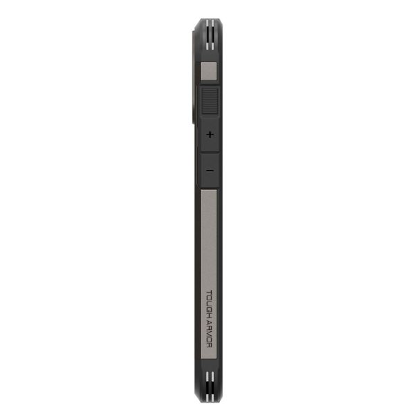 Izturīgs MagSafe vāciņš iPhone 16 — ierocis metālā krāsā