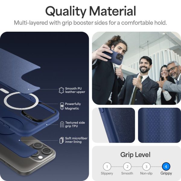 Cyrill Kajuk Mag iPhone 16 Pro vāciņš - zils