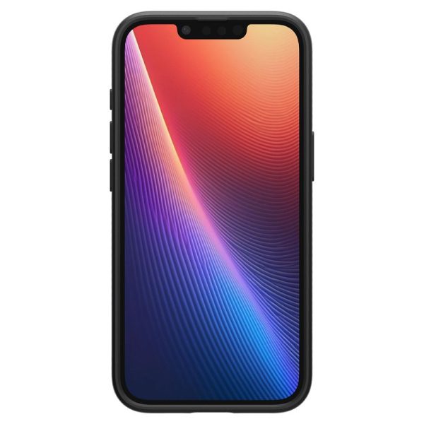 Spigen Liquid Air iPhone 16e aizsargvāciņš - matēti melns