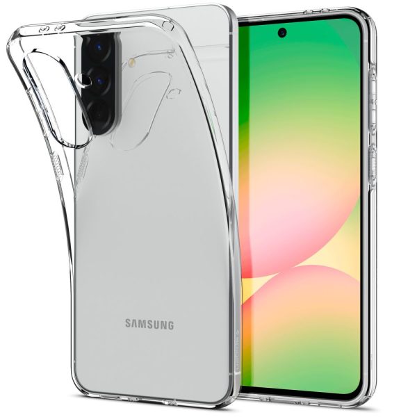 Aizsargvāciņš Samsung Galaxy A56 5G šķidrajam kristālam - caurspīdīgs