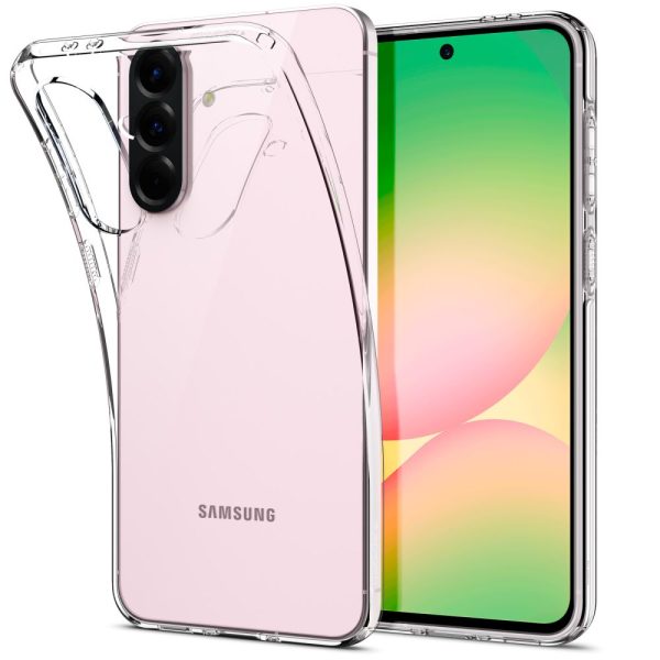Aizsargvāciņš Samsung Galaxy A56 5G šķidrajam kristālam - caurspīdīgs