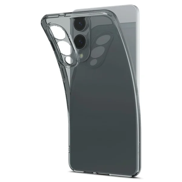 Samsung Galaxy S25 Edge Spigen šķidro kristālu maciņš - daļēji caurspīdīgs