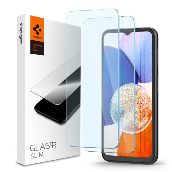 1028910-1-szklo-hartowane-na-samsung-galaxy-a15-4g-5g-a2-spigen-hurtownia-dropshipping.jpg Rūdīts stikls Samsung Galaxy A15 4G / 5G / A25 5G Glas.tR Slim - 2 gab.