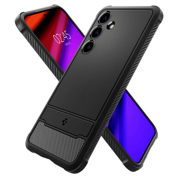 Samsung Galaxy S24 izturīgais bruņu aizmugurējais vāciņš - matēti melns