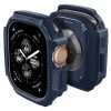 Apple Watch Ultra 1/2 Rugged Armor aizsargapvalks, 49 mm - tumši zils