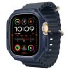 Apple Watch Ultra 1/2 Rugged Armor aizsargapvalks, 49 mm - tumši zils
