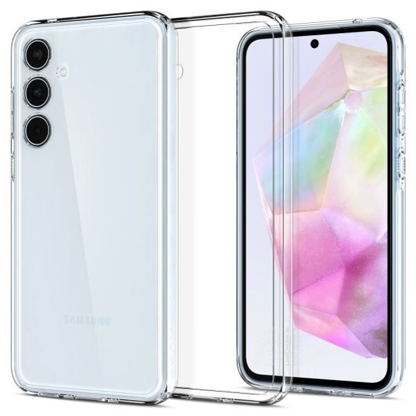 Aizsargvāciņš Samsung Galaxy A35 5G Ultra Hybrid tālrunim - caurspīdīgs