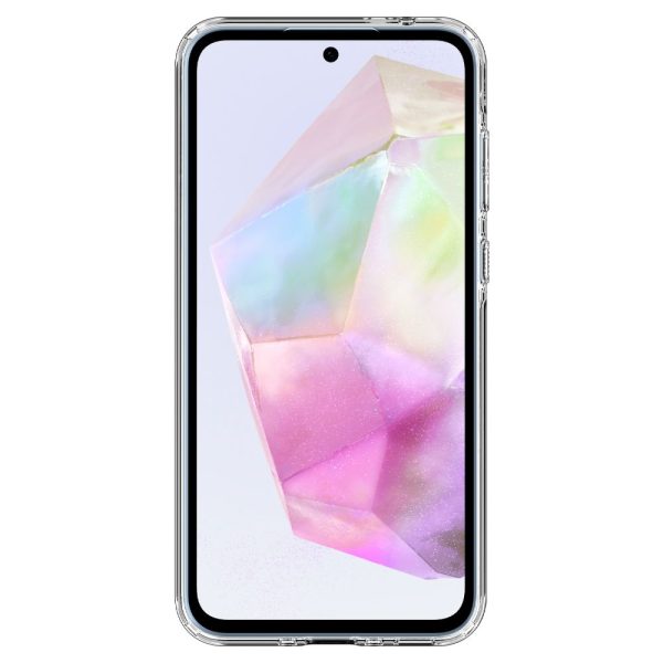 Aizsargvāciņš Samsung Galaxy A35 5G Ultra Hybrid tālrunim - caurspīdīgs
