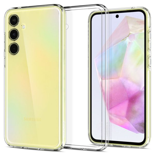 Aizsargvāciņš Samsung Galaxy A35 5G Ultra Hybrid tālrunim - caurspīdīgs