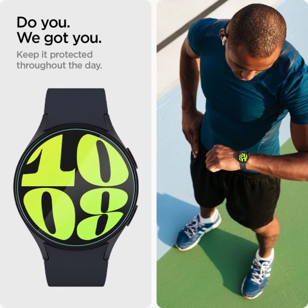 Rūdīts stikls ar montāžas rāmi Samsung Galaxy Watch 7 44 mm - 2 gab.